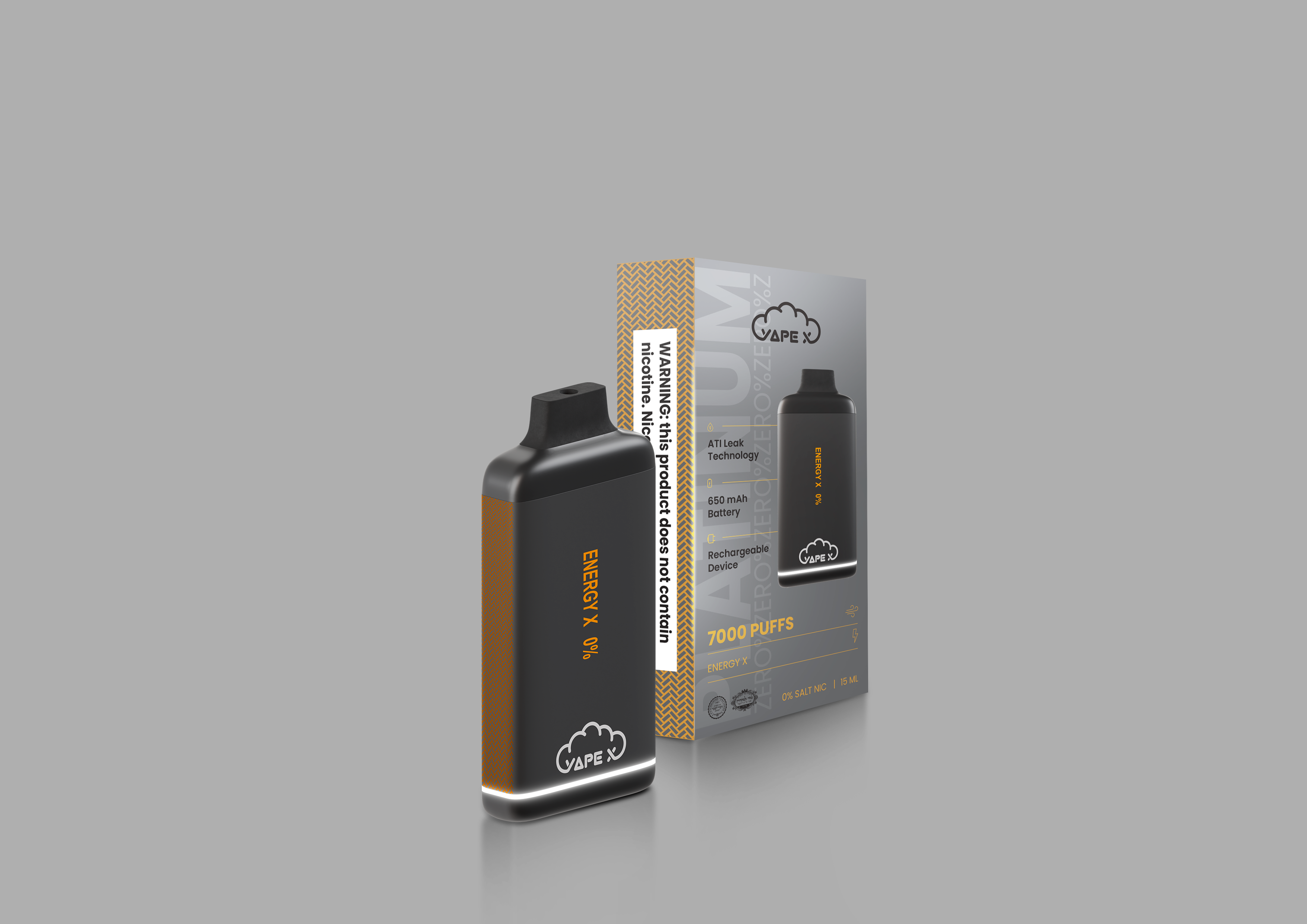 Energy X Vape - 0% Nicotine