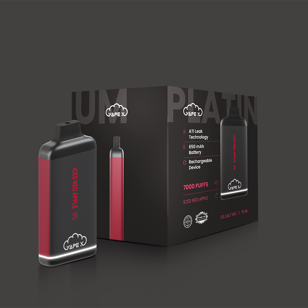 Iced Red Apple - 5% Nicotine (10 Pack)