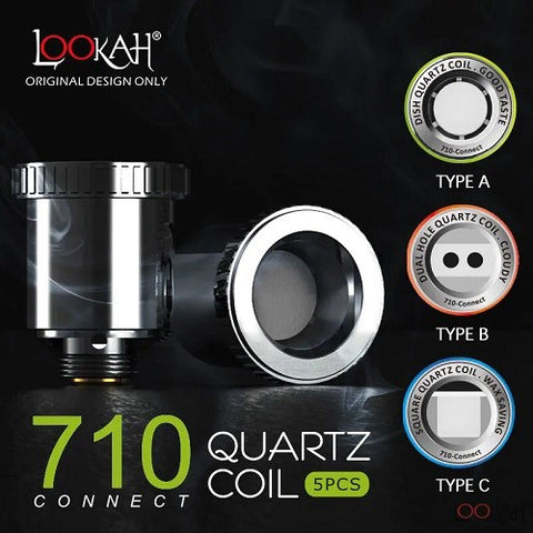 Lookah 710 Quartz Atomizer Coils Variety Pack