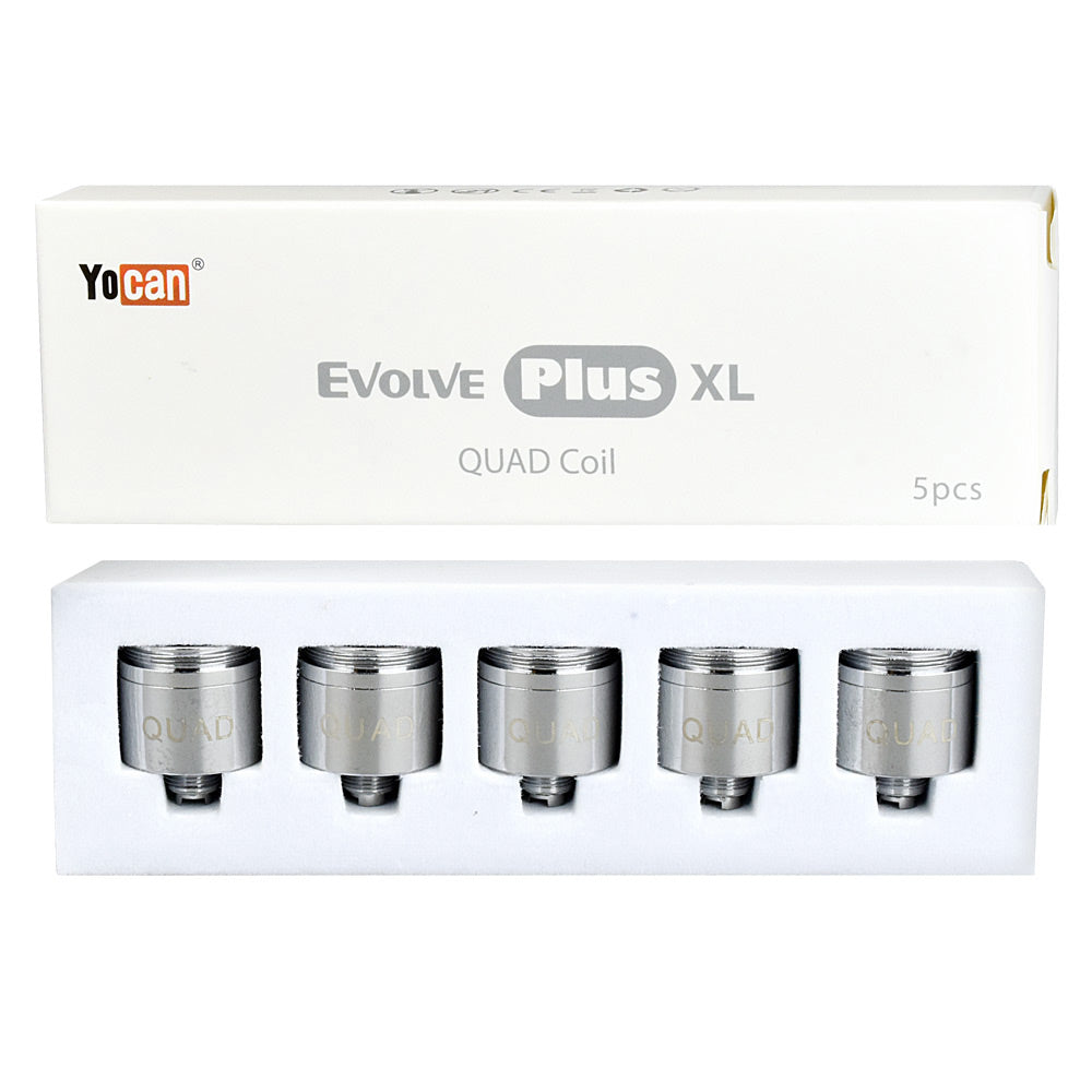 Yocan - Evolve Plus - XL Replacement Coils - 5pc Box - Super Chill Store.com